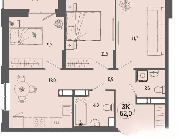 Квартира продажа в Краснокамск, Пермский Край