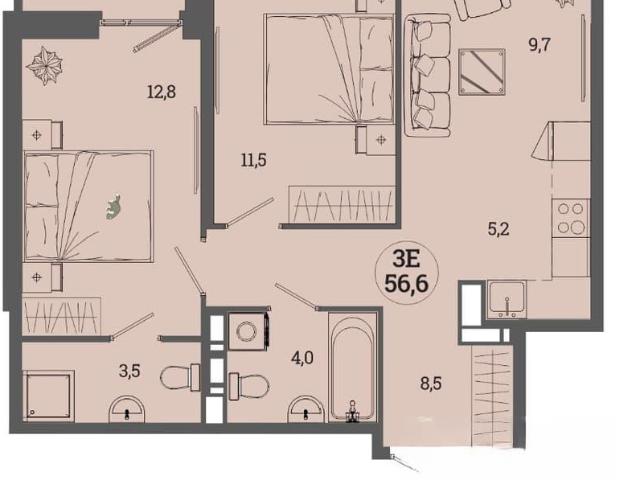 Квартира продажа в Краснокамск, Пермский Край