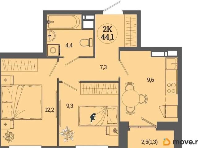 Квартира продажа в Краснокамск, Пермский Край