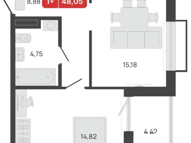 Квартира продажа в Курган, Курганская область
