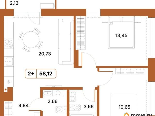 Квартира продажа в Курган, Курганская область