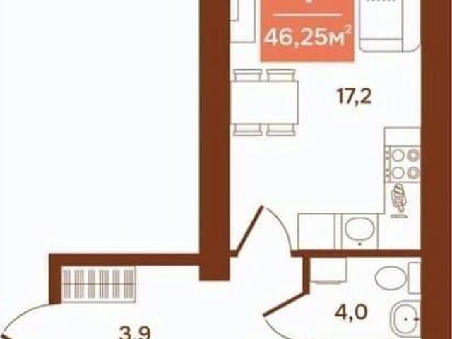 Квартира продажа в Курган, Курганская область