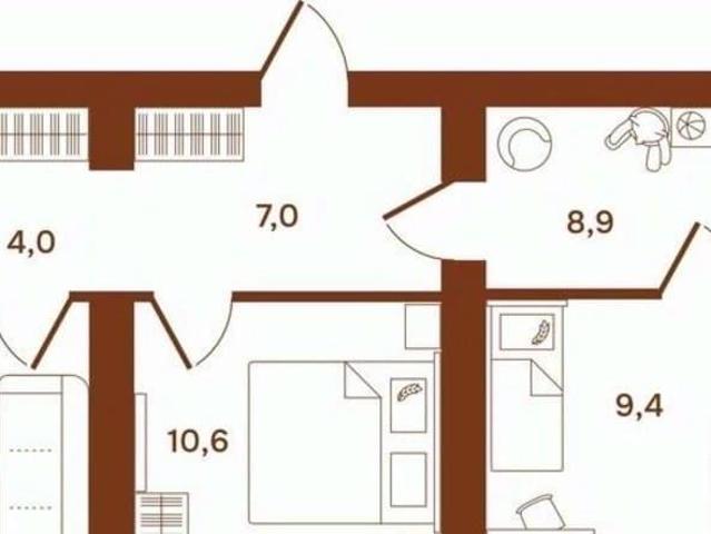 Квартира продажа в Курган, Курганская область