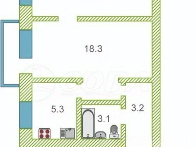 Квартира продажа в Курган, Курганская область