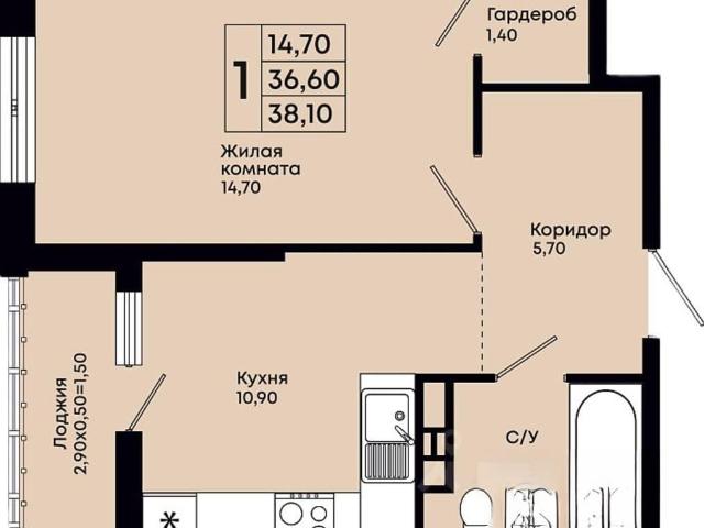 Квартира продажа в Джубга, Краснодарский Край