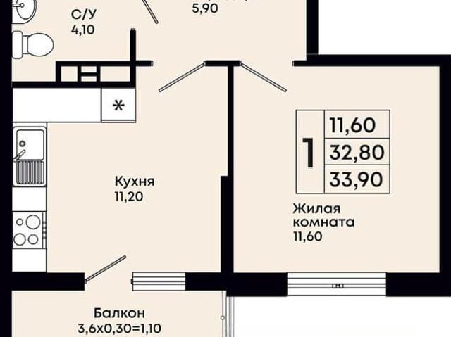 Квартира продажа в Джубга, Краснодарский Край