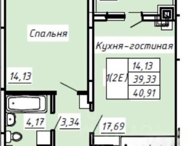 Квартира продажа в Железнодорожный округ, Курская область