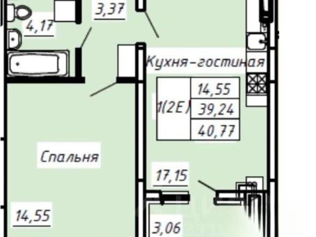 Квартира продажа в Железнодорожный округ, Курская область