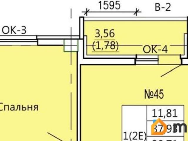 Квартира продажа в Железнодорожный округ, Курская область