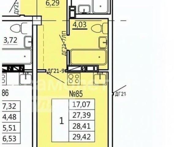 Квартира продажа в Железнодорожный округ, Курская область