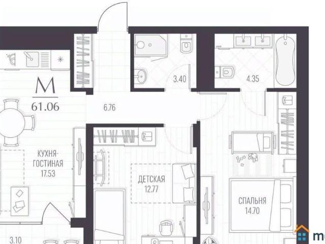 Квартира продажа в Центральный округ, Курская область