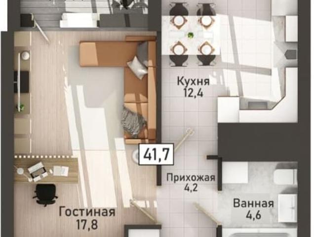 Квартира продажа в Центральный округ, Курская область