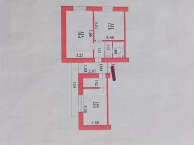 Квартира продажа в Центральный округ, городской округ Курск