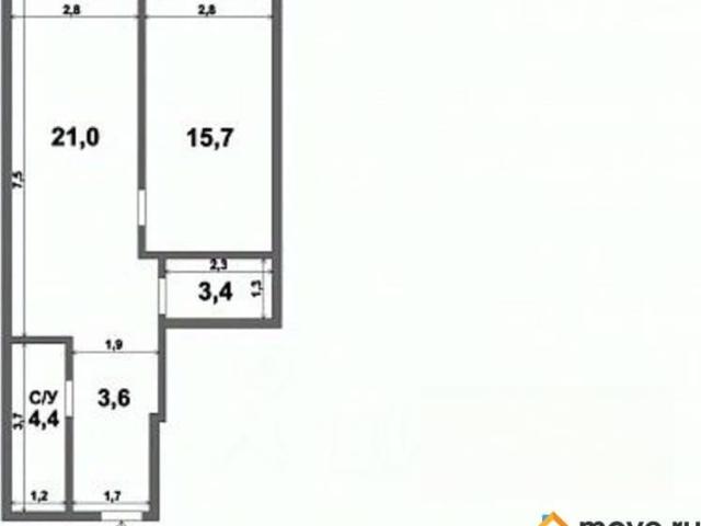 Квартира продажа в Кыштым, Челябинская область