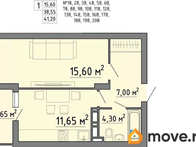 Квартира продажа в Правобережный округ, Липецкая область