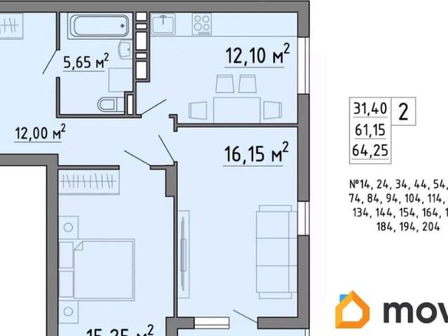 Квартира продажа в Правобережный округ, Липецк