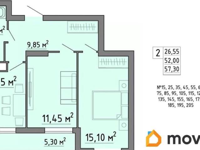 Квартира продажа в Правобережный округ, Липецкая область