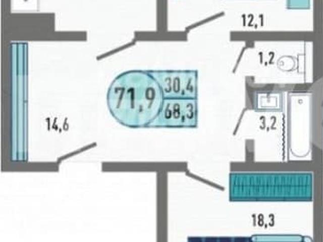 Квартира продажа в Советский округ, Липецкая область