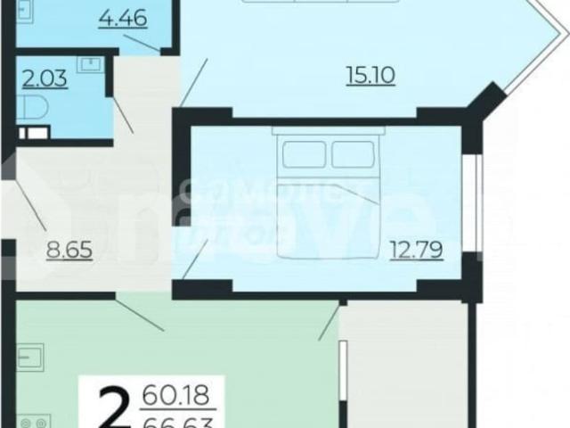 Квартира продажа в Правобережный округ, Липецкая область