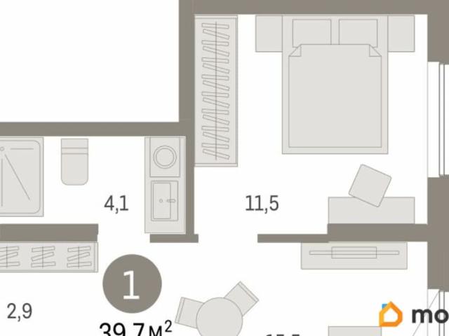 Квартира продажа в Правобережный округ, Липецк