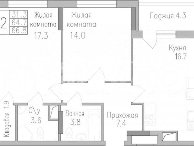 Квартира продажа в Правобережный округ, Липецкая область