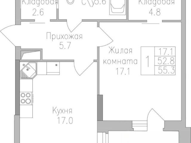 Квартира продажа в Правобережный округ, Липецкая область