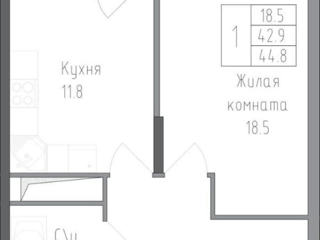 Квартира продажа в Правобережный округ, Липецкая область