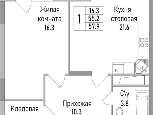 Квартира продажа в Правобережный округ, Липецкая область
