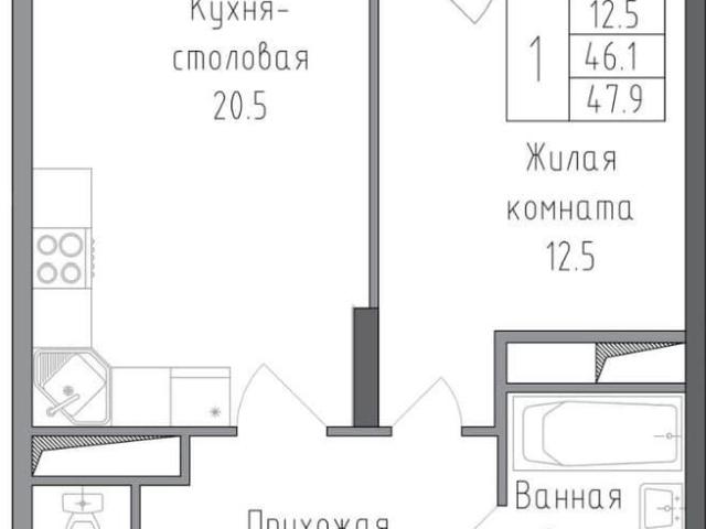 Квартира продажа в Правобережный округ, Липецкая область