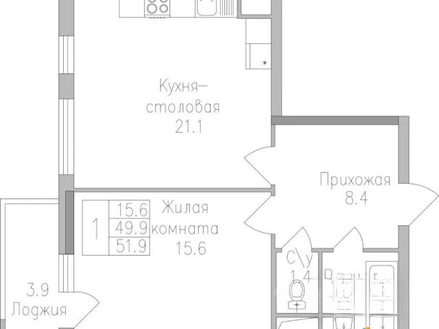 Квартира продажа в Правобережный округ, Липецкая область