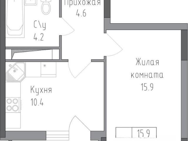 Квартира продажа в Правобережный округ, Липецкая область