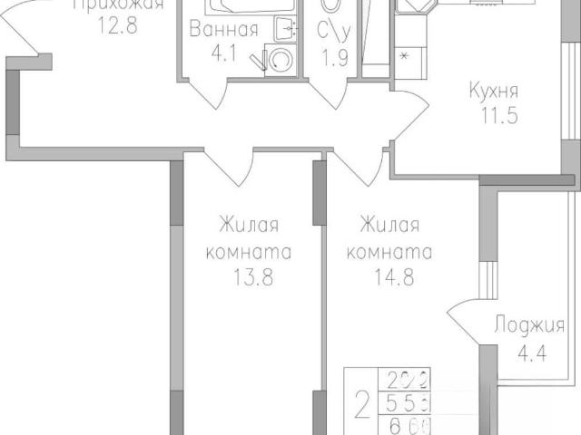 Квартира продажа в Правобережный округ, Липецкая область