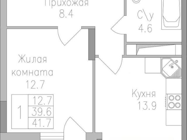 Квартира продажа в Правобережный округ, Липецкая область