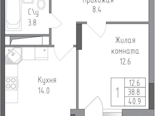 Квартира продажа в Правобережный округ, Липецкая область
