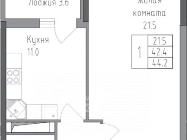 Квартира продажа в Правобережный округ, Липецкая область