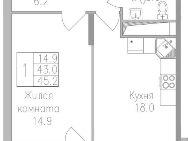 Квартира продажа в Правобережный округ, Липецкая область