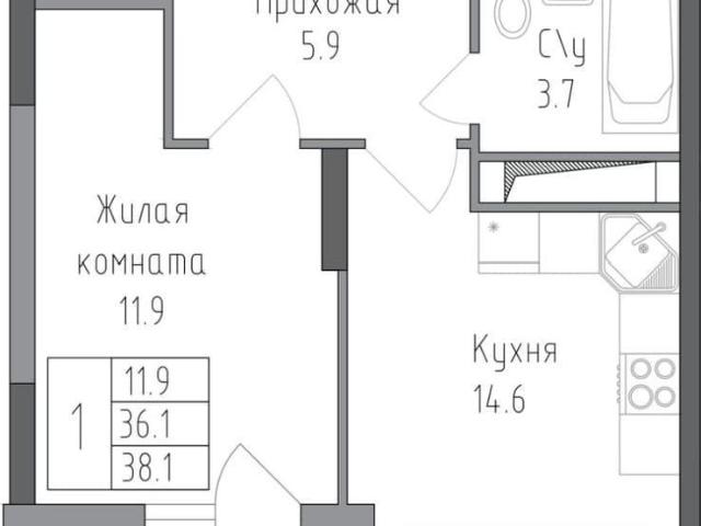 Квартира продажа в Правобережный округ, Липецкая область