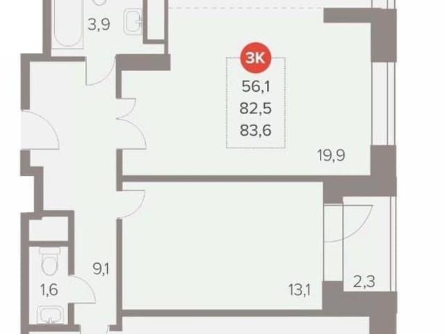 Квартира продажа в посёлок Калинина, Люберцы