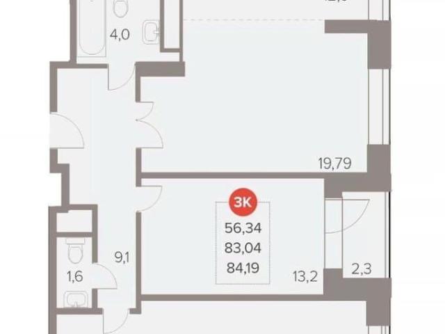 Квартира продажа в Люберцы, Кабардино-Балкарская Республика