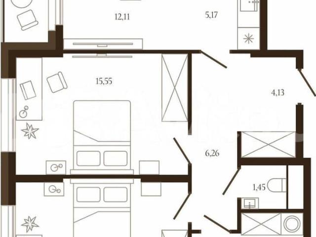 Квартира продажа в Лыткарино, Кабардино-Балкарская Республика