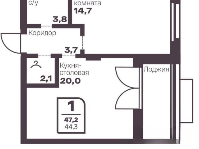 Квартира продажа в Поселок Магнитный, Челябинская область
