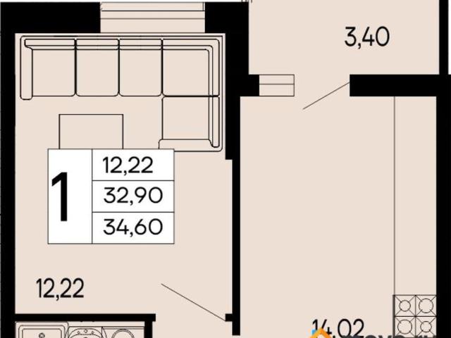 Квартира продажа в Майкоп, городской округ Майкоп