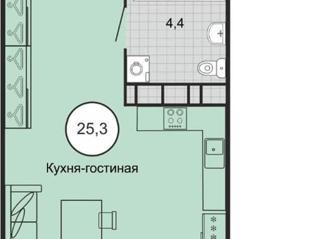 Квартира продажа в Шпаковский муниципальный округ, Северо-Кавказский федеральный округ