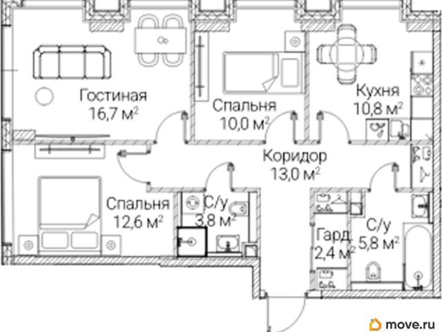 Квартира продажа в Москва
