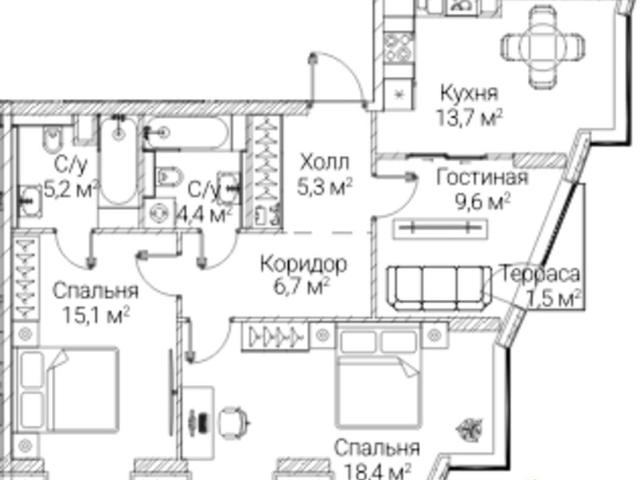 Квартира продажа в Москва