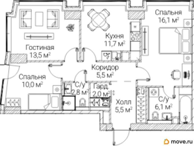 Квартира продажа в Москва