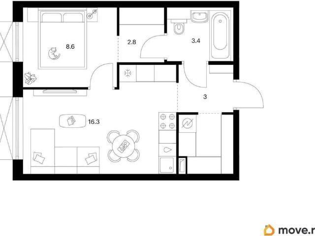 Квартира продажа в район Гольяново, Москва