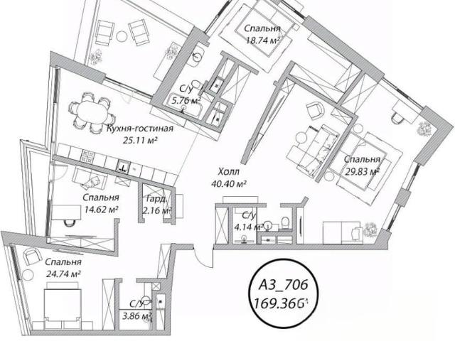 Квартира продажа в Москва