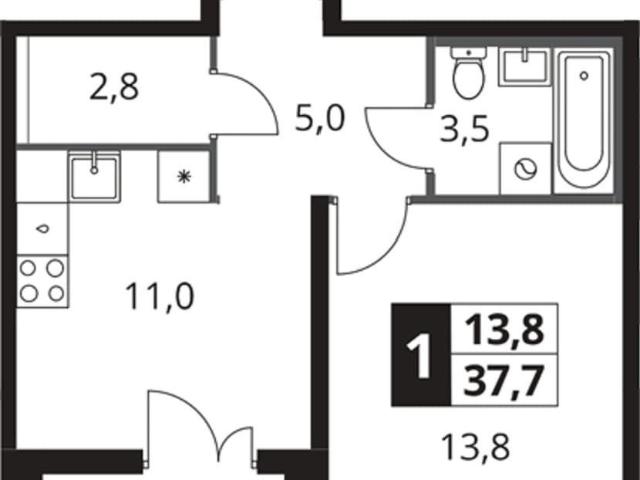 Квартира продажа в Ленинский, Кабардино-Балкарская Республика