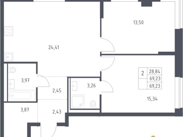 Квартира продажа в Внуково